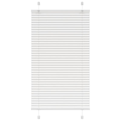 Vidaxx Plissee-Rollo 80x150 cm Stoffbreite 79,4 cm Polyester weiß