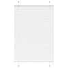 Vidaxx Plissee-Rollo 85x150 cm Stoffbreite 84,4 cm Polyester weiß