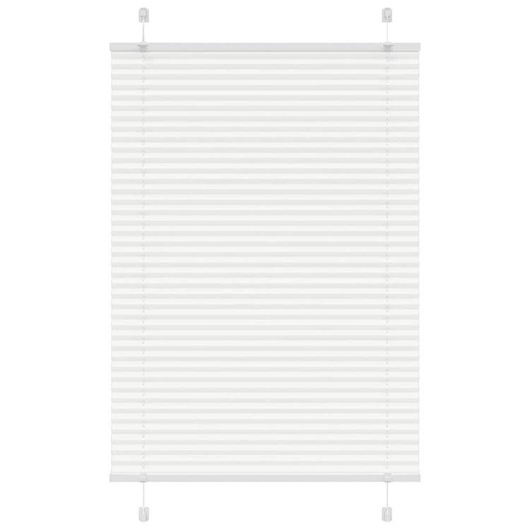 Vidaxx Plissee-Rollo 95x150 cm Stoffbreite 94,4 cm Polyester weiß