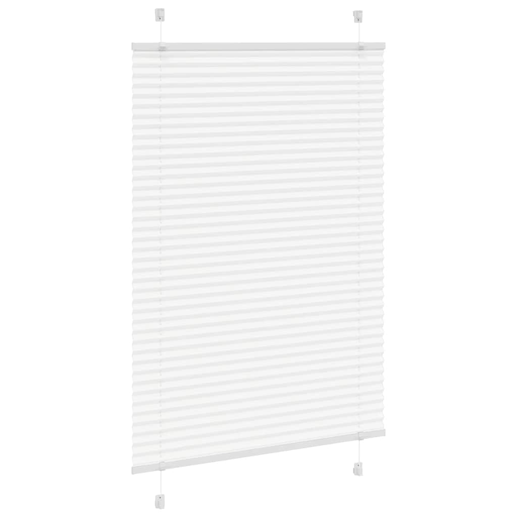 Vidaxx Plissee-Rollo 95x150 cm Stoffbreite 94,4 cm Polyester weiß