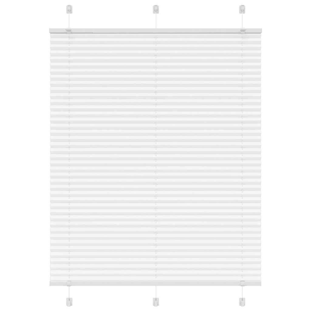Vidaxx Plissee-Rollo 105x150 cm Stoffbreite 104,4 cm Polyester weiß