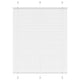 Vidaxx Plissee-Rollo 105x150 cm Stoffbreite 104,4 cm Polyester weiß