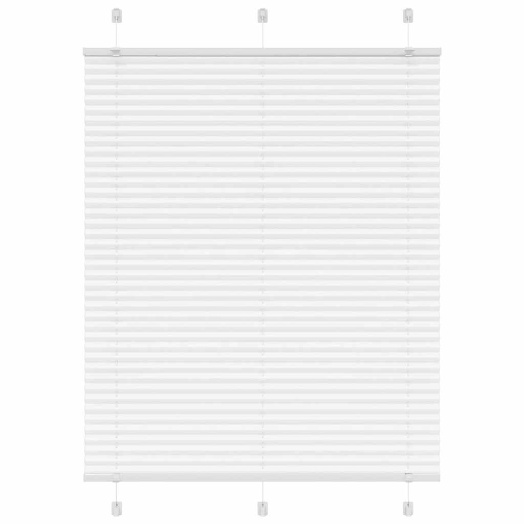 Vidaxx Plissee-Rollo 110x150 cm Stoffbreite 109,4 cm Polyester weiß