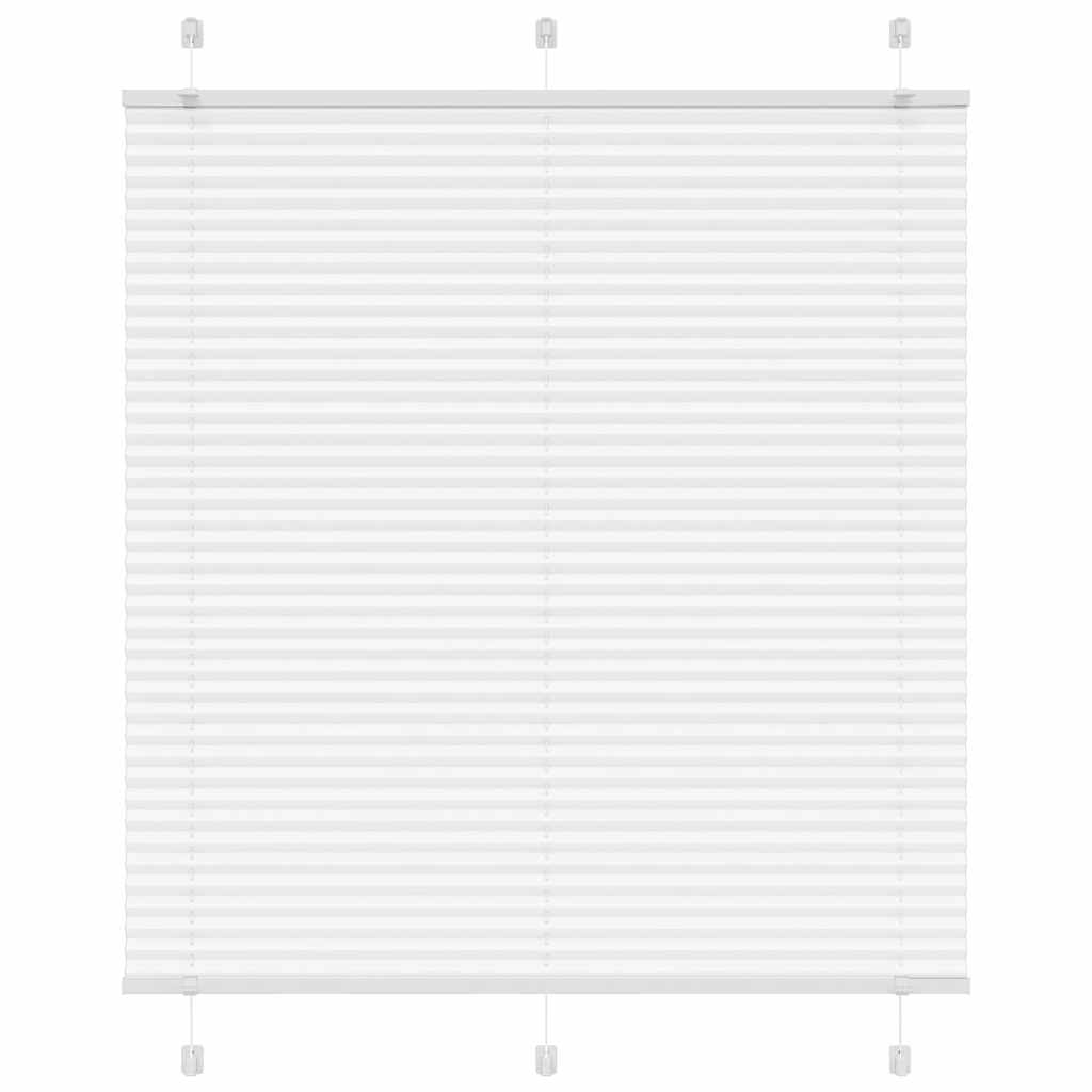 Vidaxx Plissee-Rollo 115x150 cm Stoffbreite 114,4 cm Polyester weiß