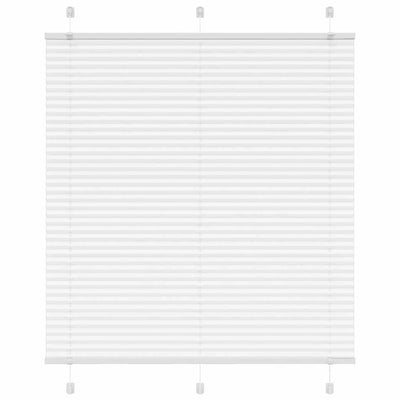 Vidaxx Plissee-Rollo 115x150 cm Stoffbreite 114,4 cm Polyester weiß
