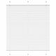 Vidaxx Plissee-Rollo 115x150 cm Stoffbreite 114,4 cm Polyester weiß
