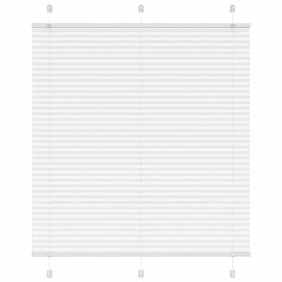 Vidaxx Plissee-Rollo 120x150 cm Stoffbreite 119,4 cm Polyester weiß