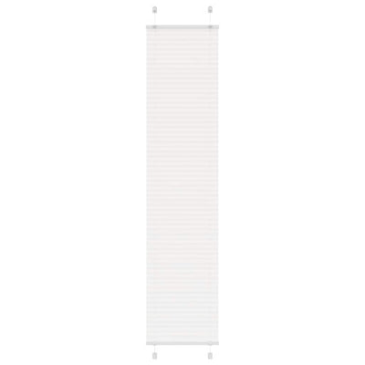 Vidaxx Plissee-Rollo 45x200 cm Stoffbreite 44,4 cm Polyester weiß
