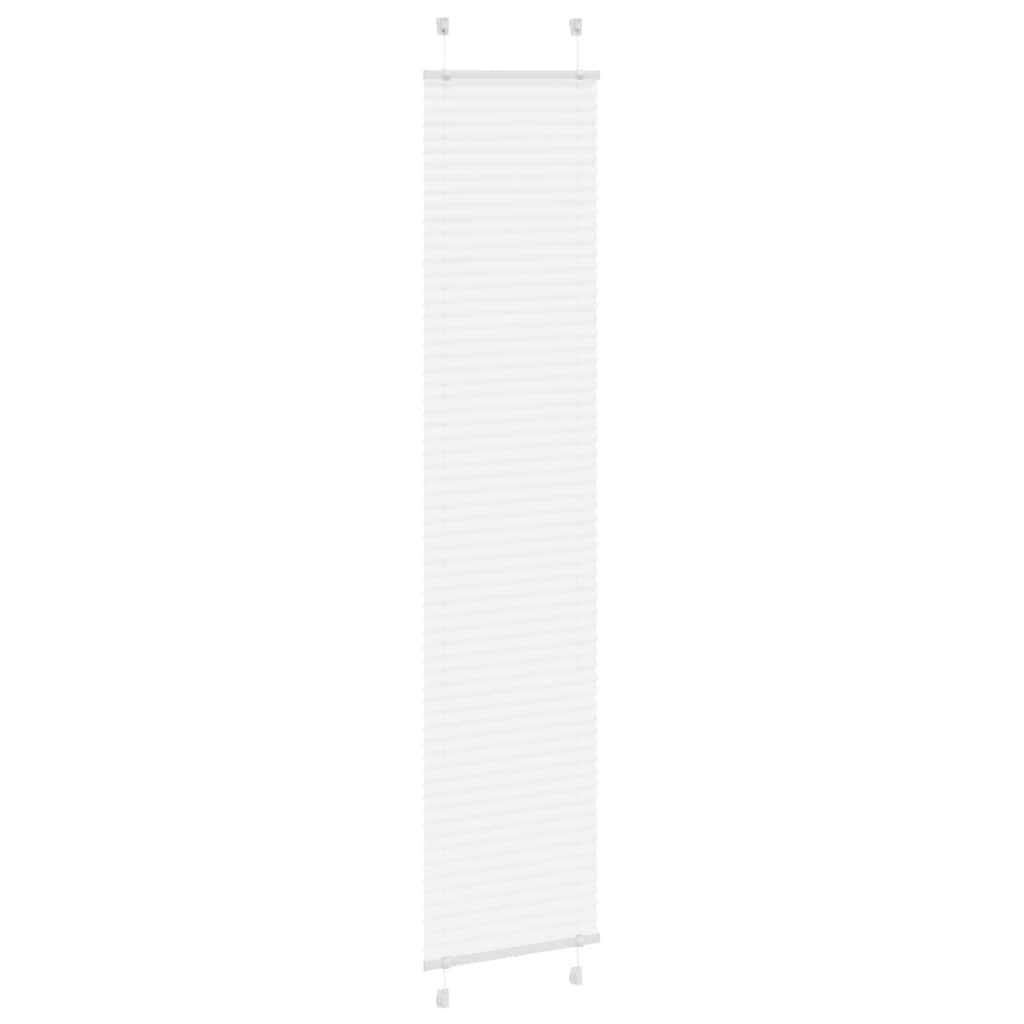 Vidaxx Plissee-Rollo 45x200 cm Stoffbreite 44,4 cm Polyester weiß