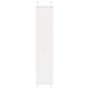 Vidaxx Plissee-Rollo 50x200 cm Stoffbreite 49,4 cm Polyester weiß