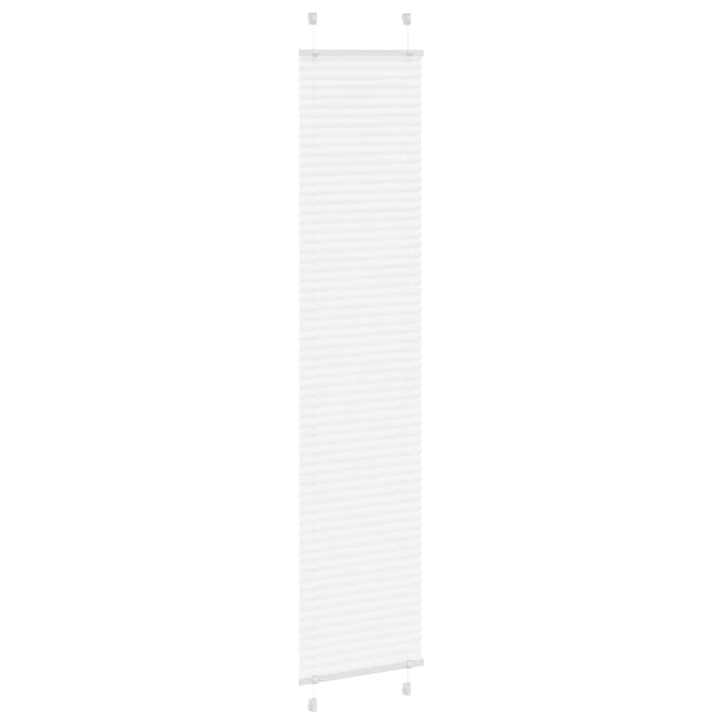 Vidaxx Plissee-Rollo 50x200 cm Stoffbreite 49,4 cm Polyester weiß