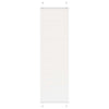 Vidaxx Plissee-Rollo 55x200 cm Stoffbreite 54,4 cm Polyester weiß