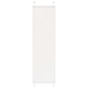 Vidaxx Plissee-Rollo 55x200 cm Stoffbreite 54,4 cm Polyester weiß