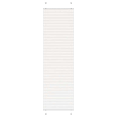 Vidaxx Plissee-Rollo 60x200 cm Stoffbreite 59,4 cm Polyester weiß
