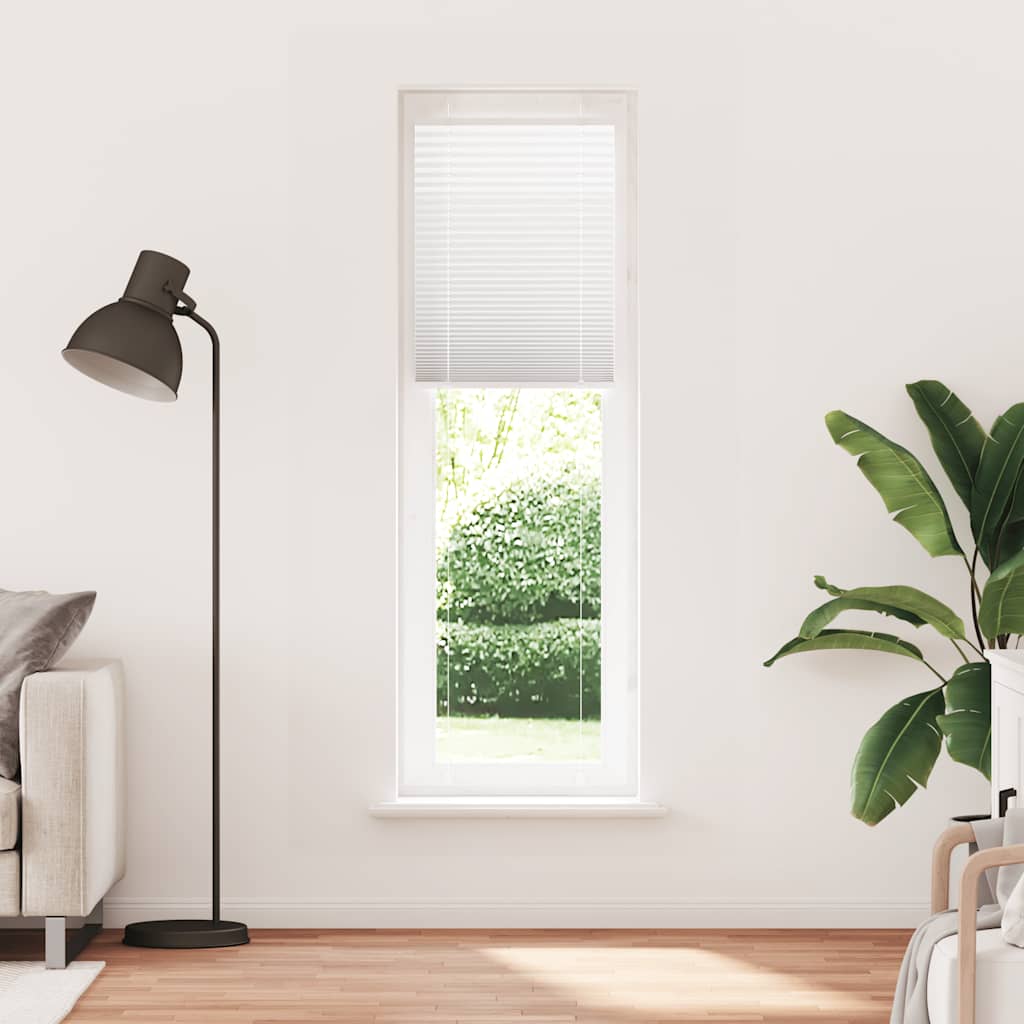 Vidaxx Plissee-Rollo 60x200 cm Stoffbreite 59,4 cm Polyester weiß