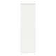 Vidaxx Plissee-Rollo 65x200 cm Stoffbreite 64,4 cm Polyester weiß
