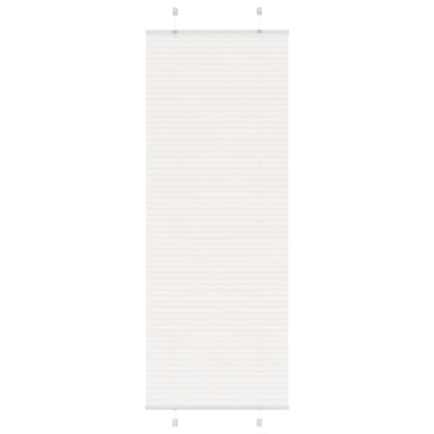 Vidaxx Plissee-Rollo 70x200 cm Stoffbreite 69,4 cm Polyester weiß