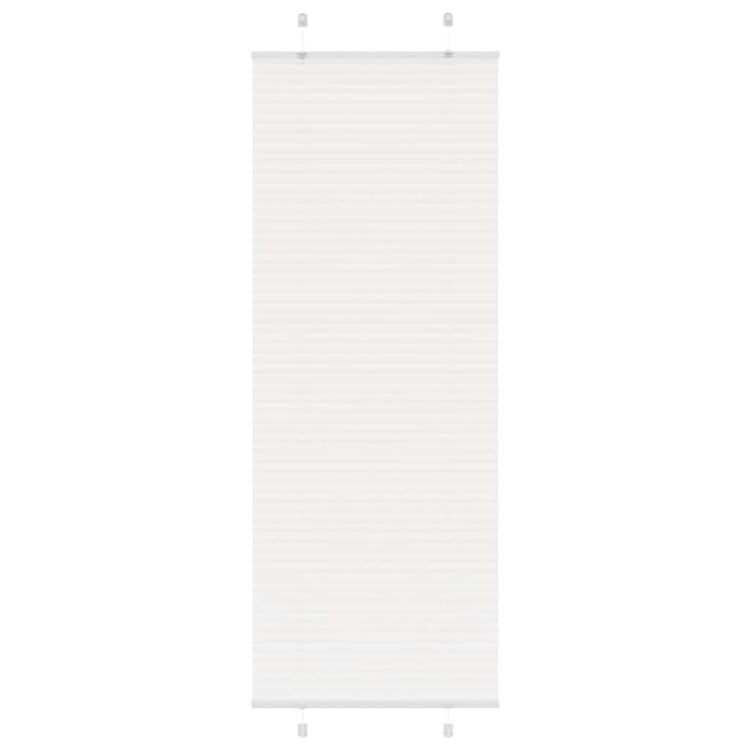 Vidaxx Plissee-Rollo 70x200 cm Stoffbreite 69,4 cm Polyester weiß