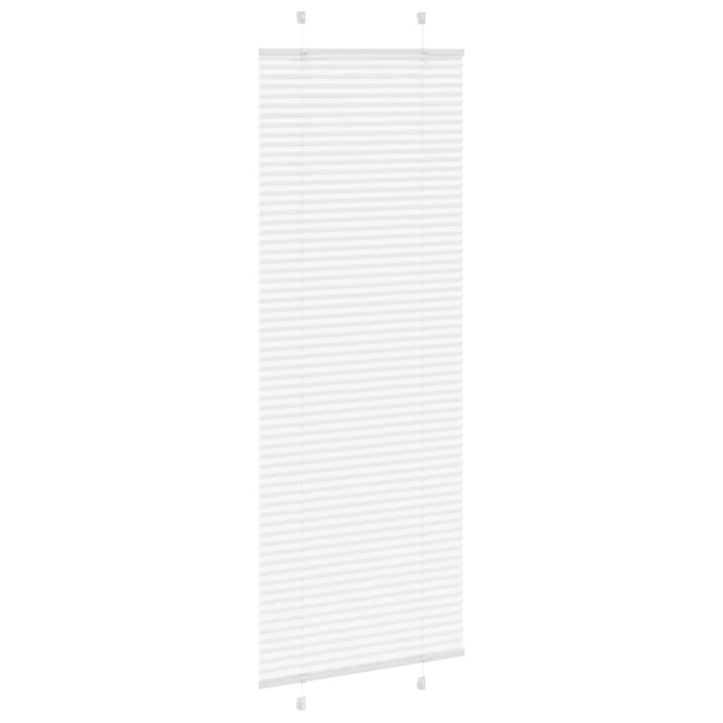 Vidaxx Plissee-Rollo 70x200 cm Stoffbreite 69,4 cm Polyester weiß