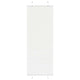 Vidaxx Plissee-Rollo 75x200 cm Stoffbreite 74,4 cm Polyester weiß