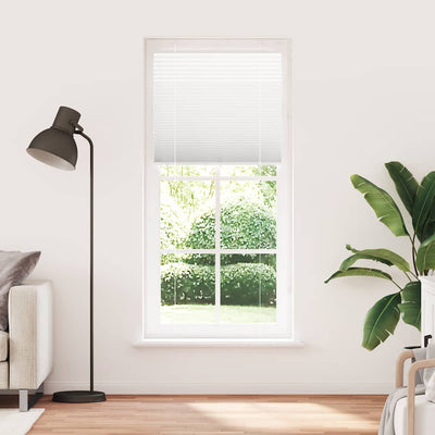 Vidaxx Plissee-Rollo 85x200 cm Stoffbreite 84,4 cm Polyester weiß