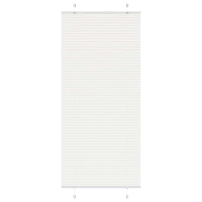 Vidaxx Plissee-Rollo 95x200 cm Stoffbreite 94,4 cm Polyester weiß