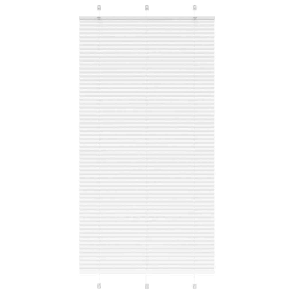 Vidaxx Plissee-Rollo 110x200 cm Stoffbreite 109,4 cm Polyester weiß