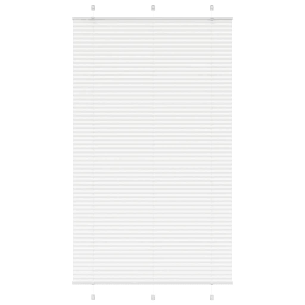 Vidaxx Plissee-Rollo 115x200 cm Stoffbreite 114,4 cm Polyester weiß