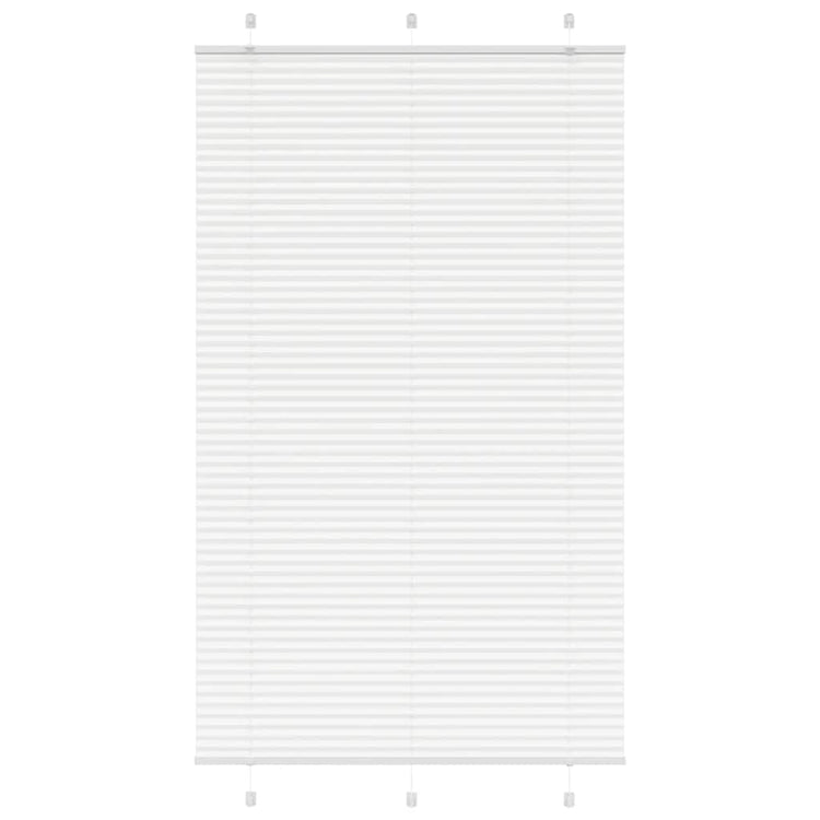 Vidaxx Plissee-Rollo 115x200 cm Stoffbreite 114,4 cm Polyester weiß