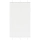 Vidaxx Plissee-Rollo 115x200 cm Stoffbreite 114,4 cm Polyester weiß