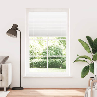 Vidaxx Plissee-Rollo 120x200 cm Stoffbreite 119,4 cm Polyester weiß