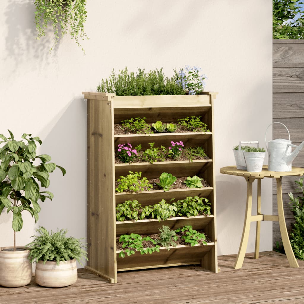 VIDAXL KERB KOST 69 x 40 x 101,5 cm imprägniertes Kiefernholz