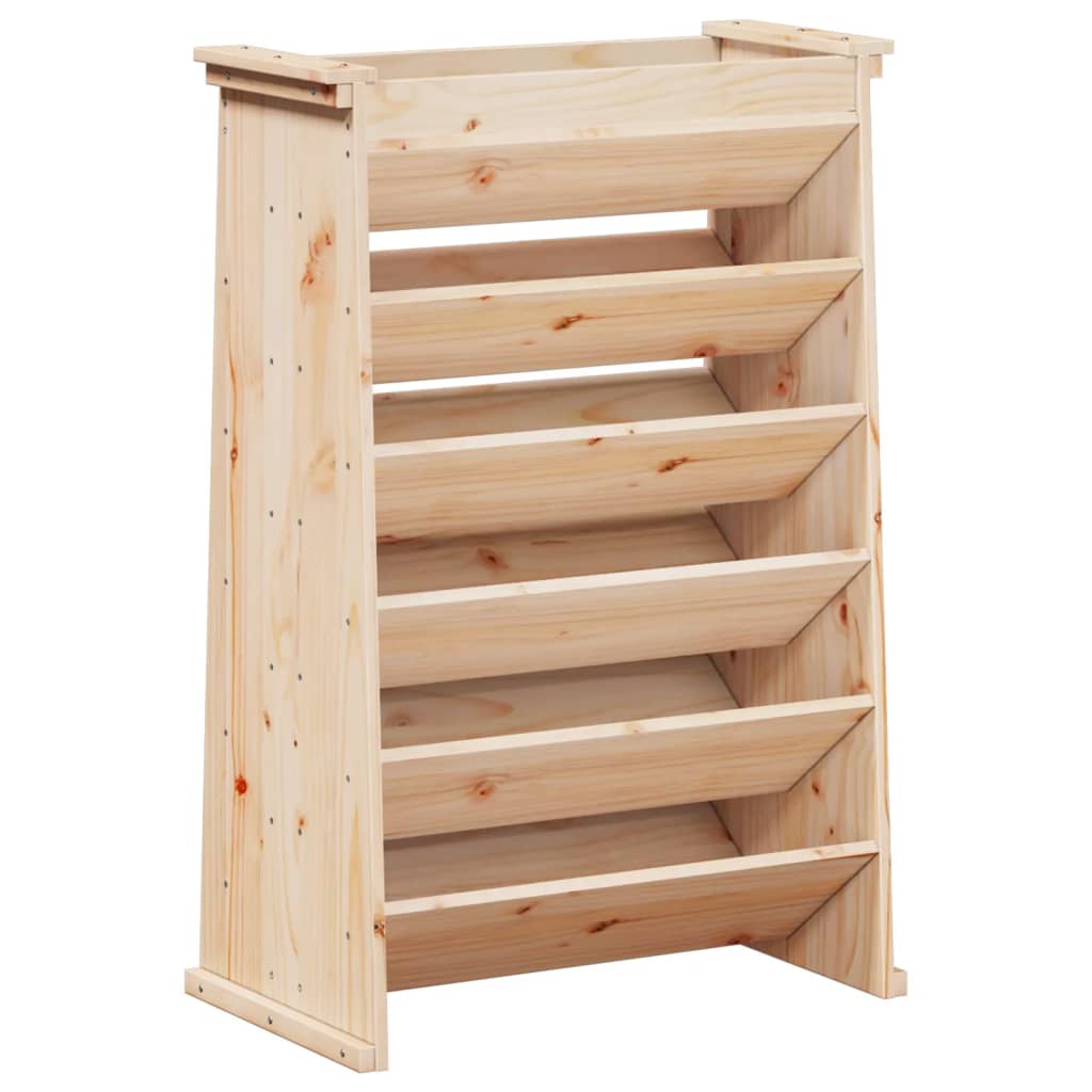 Vidaxl Kräuterbox 69x40x101,5 cm Festkiefer