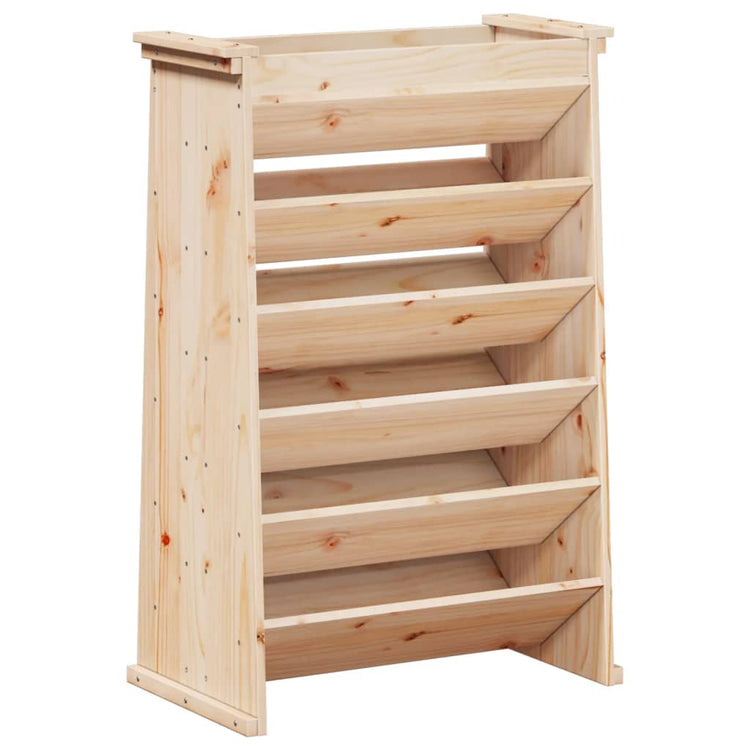 Vidaxl Kräuterbox 69x40x101,5 cm Festkiefer