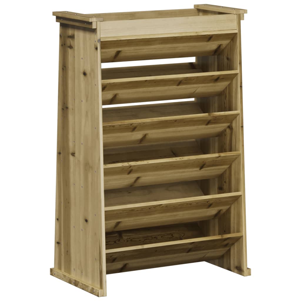 VIDAXL KERB KOST 69 x 40 x 101,5 cm imprägniertes Kiefernholz