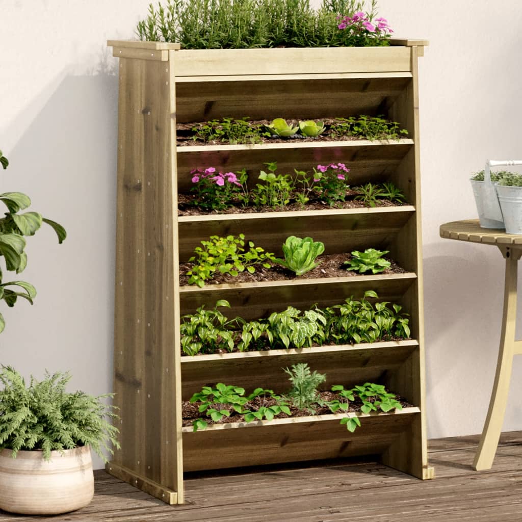 VIDAXL KERB KOST 69 x 40 x 101,5 cm imprägniertes Kiefernholz