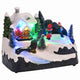 Vidaxx Weihnachtstischaufsteller mehrfarbig 16 x 11,5 x 13 cm Kunststoff