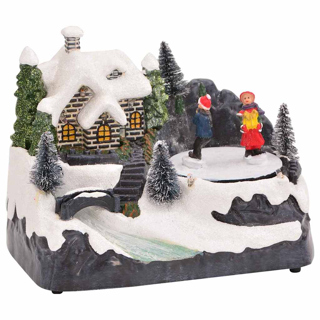 Vidaxx Weihnachtstischaufsteller mehrfarbig 16 x 11,5 x 13 cm Kunststoff