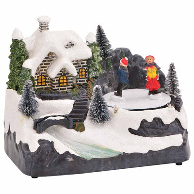 Vidaxx Weihnachtstischaufsteller mehrfarbig 16 x 11,5 x 13 cm Kunststoff