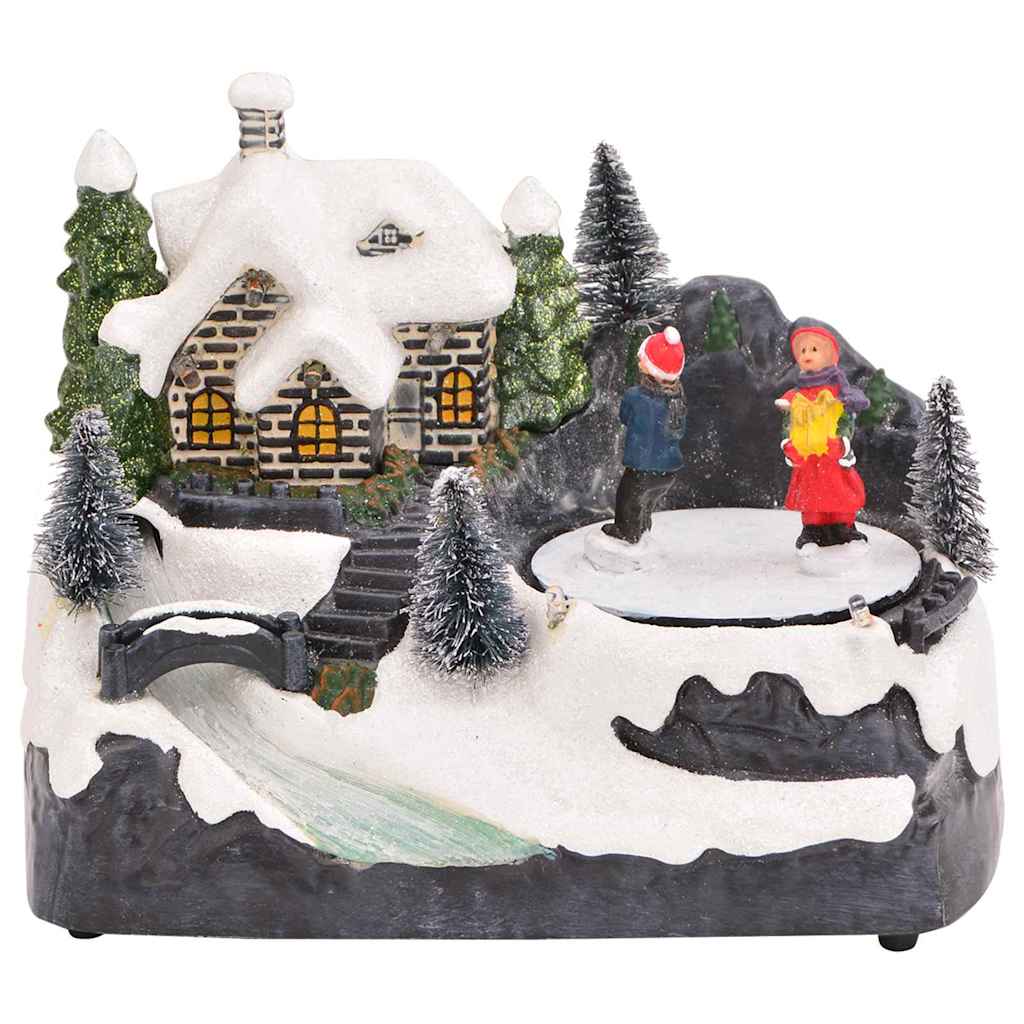 Vidaxx Weihnachtstischaufsteller mehrfarbig 16 x 11,5 x 13 cm Kunststoff