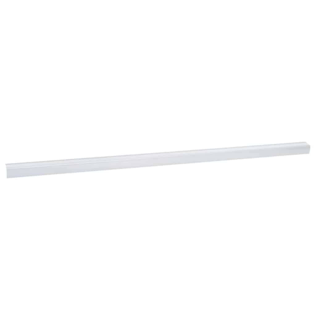 Vidaxxl Treppenprofile 10 Stück Silber 67 x 3 x 2 cm Aluminium