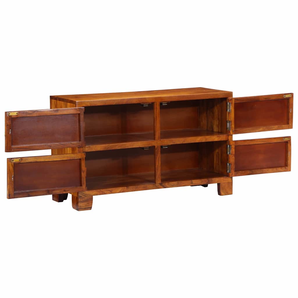 Vidaxx Schuhschrank braun 90 x 35 x 55 cm massives Akazienholz