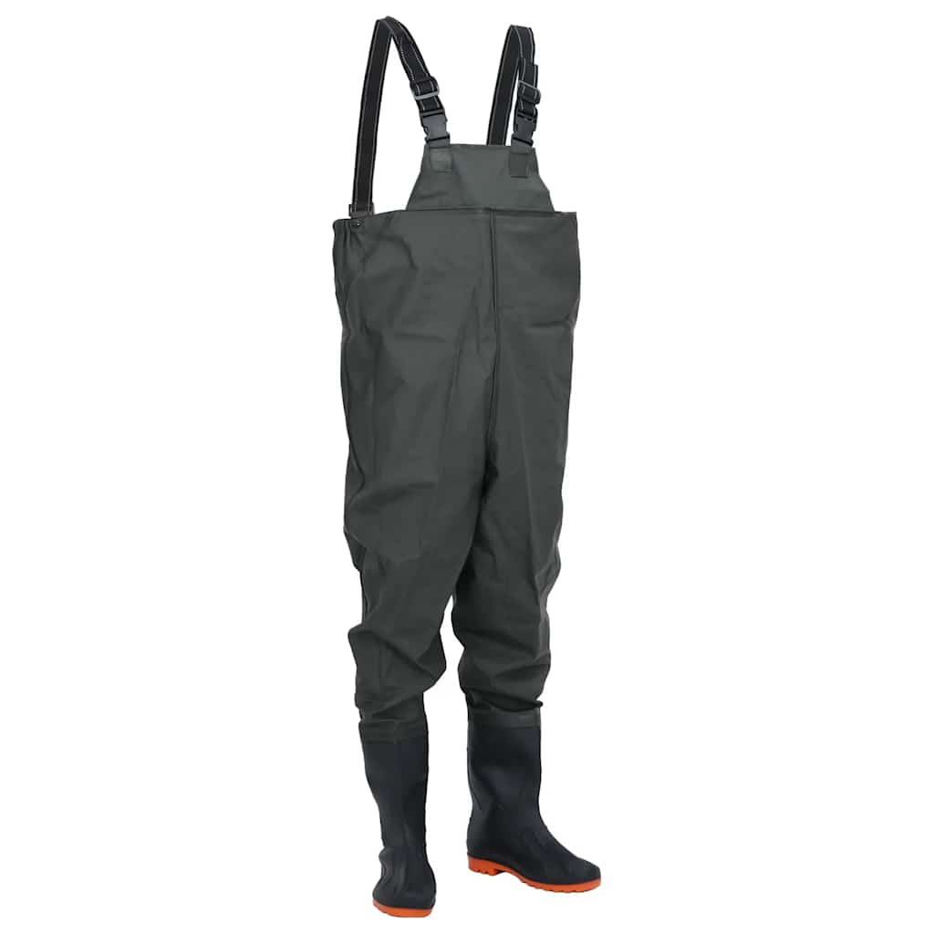 Vidaxl Waadpak mit Stiefel Größe 38 dunkelgrün
