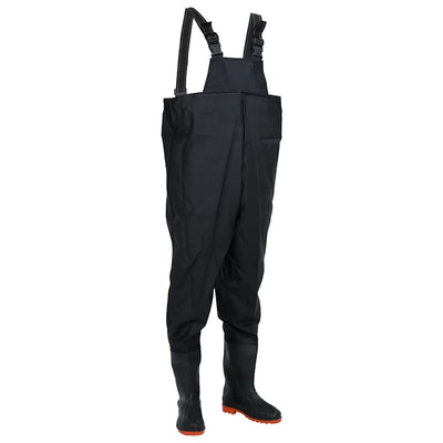 Vidaxl Waadpak mit Stiefel Größe 40 schwarz