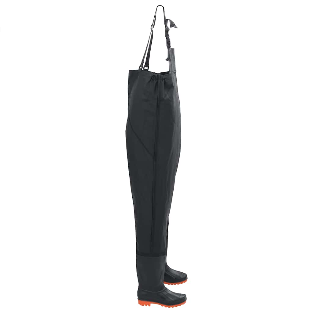 Vidaxl Waadpak mit Stiefel Größe 40 schwarz