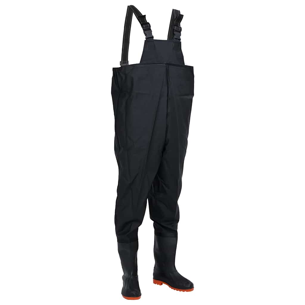 Vidaxl Waadpak mit Stiefel Größe 41 Schwarz