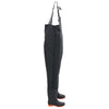 Vidaxl Waadpak mit Stiefel Größe 41 Schwarz
