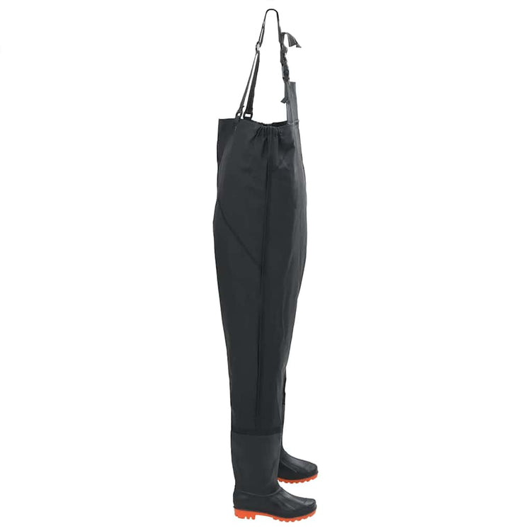 Vidaxl Waadpak mit Stiefel Größe 42 Schwarz