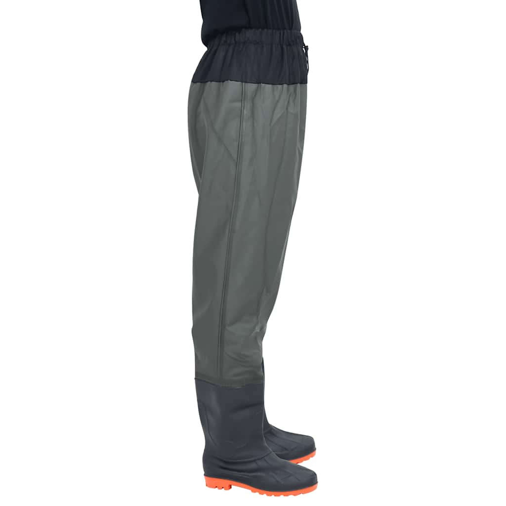 Vidaxl Waadpak mit Stiefel Größe 38 dunkelgrün