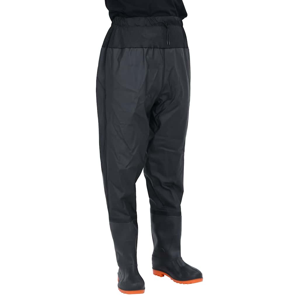 Vidaxl Waadpak mit Stiefel Größe 42 Schwarz
